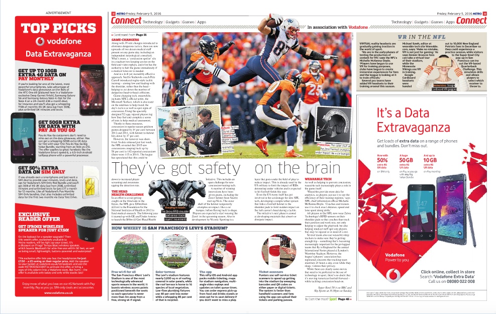 NFL Metro feature 2 & 3